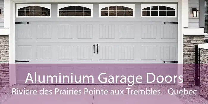 Aluminium Garage Doors Riviere des Prairies Pointe aux Trembles - Quebec