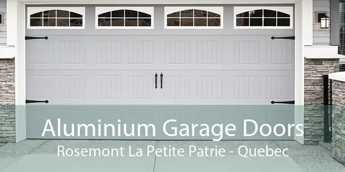 Aluminium Garage Doors Rosemont La Petite Patrie - Quebec