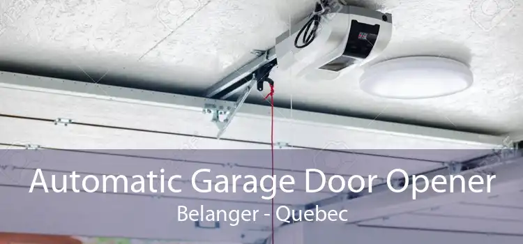 Automatic Garage Door Opener Belanger - Quebec