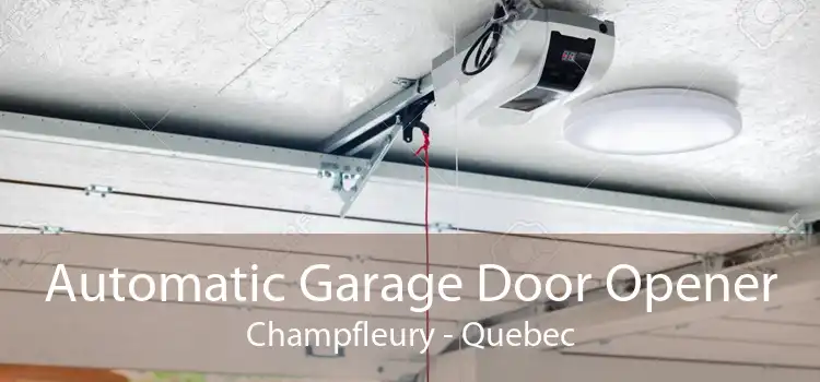 Automatic Garage Door Opener Champfleury - Quebec