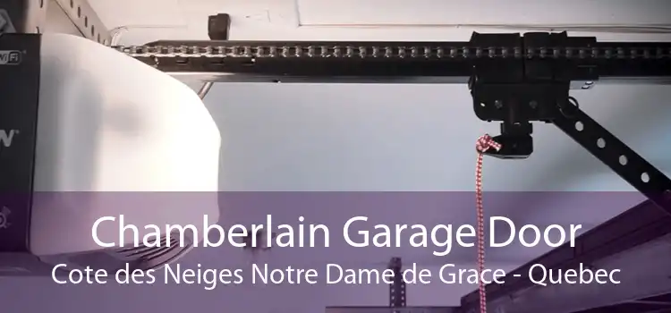 Chamberlain Garage Door Cote des Neiges Notre Dame de Grace - Quebec