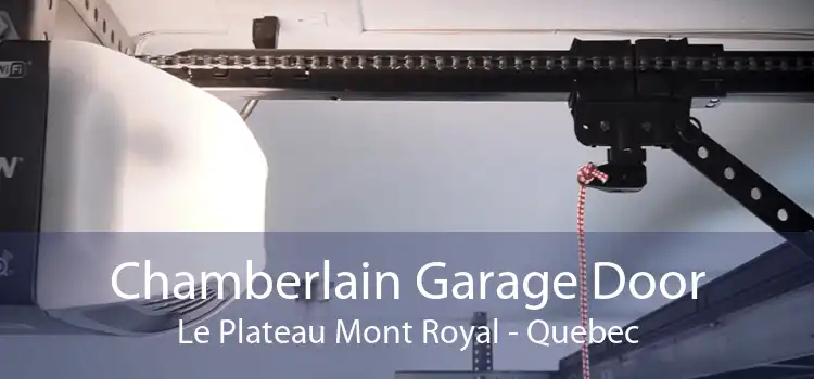 Chamberlain Garage Door Le Plateau Mont Royal - Quebec