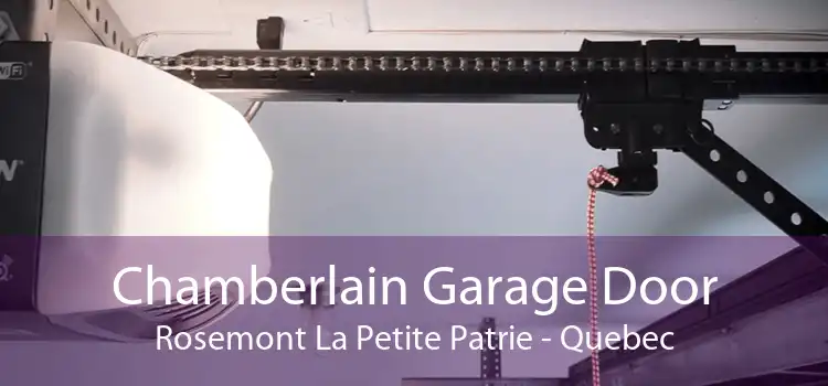 Chamberlain Garage Door Rosemont La Petite Patrie - Quebec