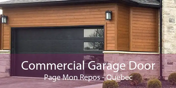 Commercial Garage Door Page Mon Repos - Quebec