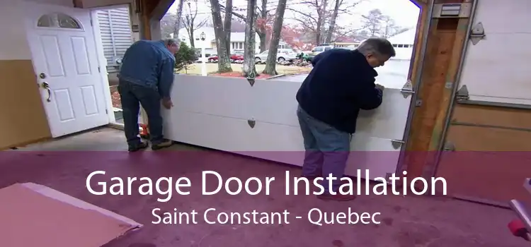 Garage Door Installation Saint Constant - Quebec