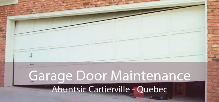 Garage Door Maintenance Ahuntsic Cartierville - Quebec