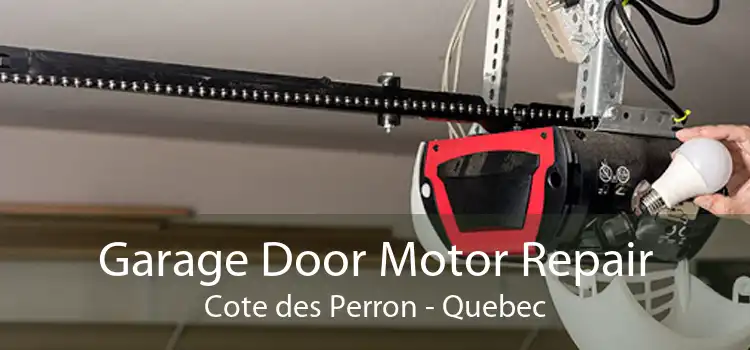 Garage Door Motor Repair Cote des Perron - Quebec