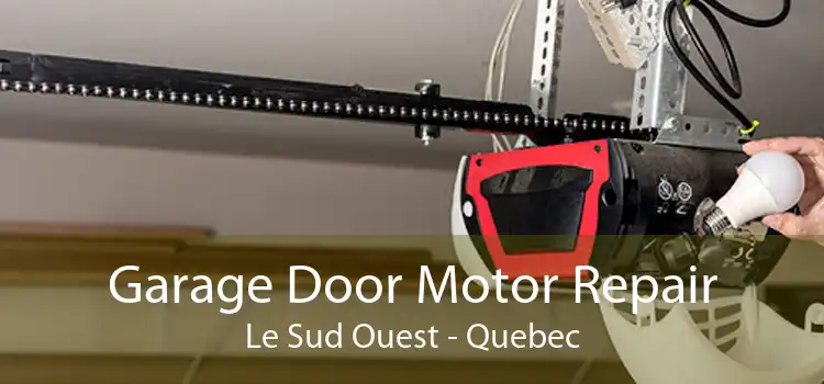 Garage Door Motor Repair Le Sud Ouest - Quebec