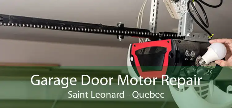 Garage Door Motor Repair Saint Leonard - Quebec