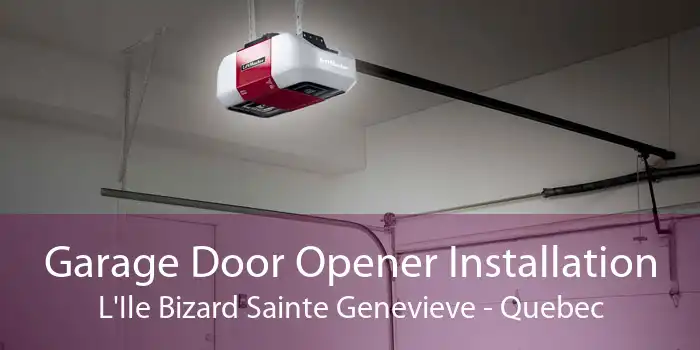 Garage Door Opener Installation L'Ile Bizard Sainte Genevieve - Quebec