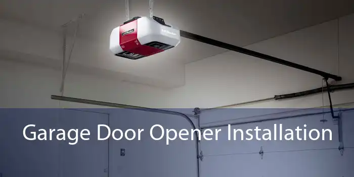 Garage Door Opener Installation 