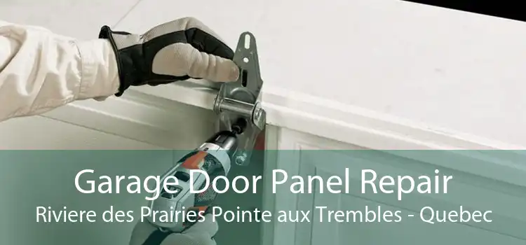 Garage Door Panel Repair Riviere des Prairies Pointe aux Trembles - Quebec