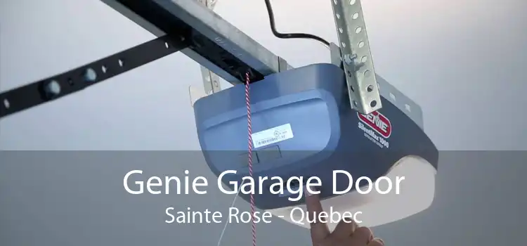 Genie Garage Door Sainte Rose - Quebec