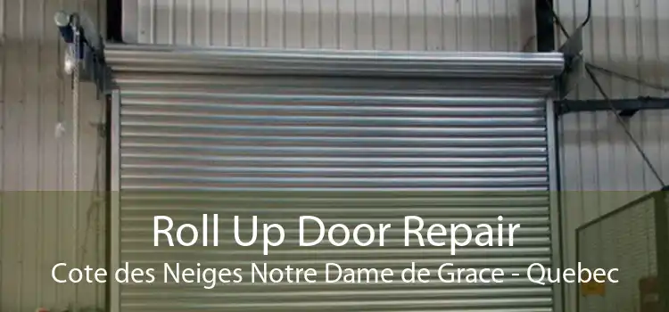 Roll Up Door Repair Cote des Neiges Notre Dame de Grace - Quebec