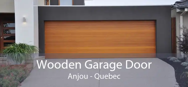 Wooden Garage Door Anjou - Quebec