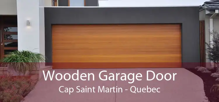 Wooden Garage Door Cap Saint Martin - Quebec