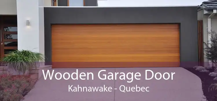 Wooden Garage Door Kahnawake - Quebec