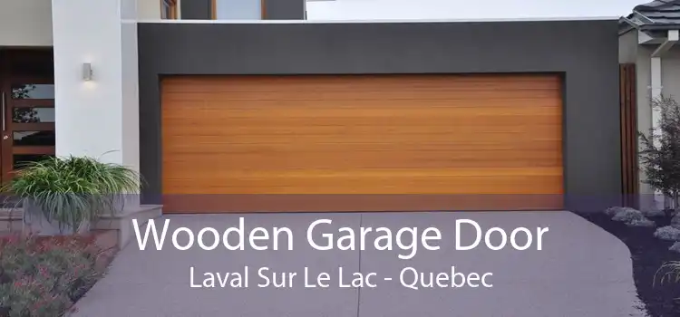 Wooden Garage Door Laval Sur Le Lac - Quebec