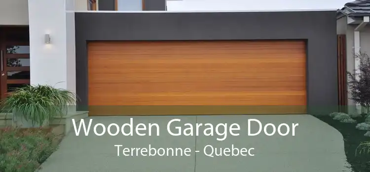 Wooden Garage Door Terrebonne - Quebec